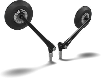 Black Round Mirrors fit for Royal Enfield Bullet 350