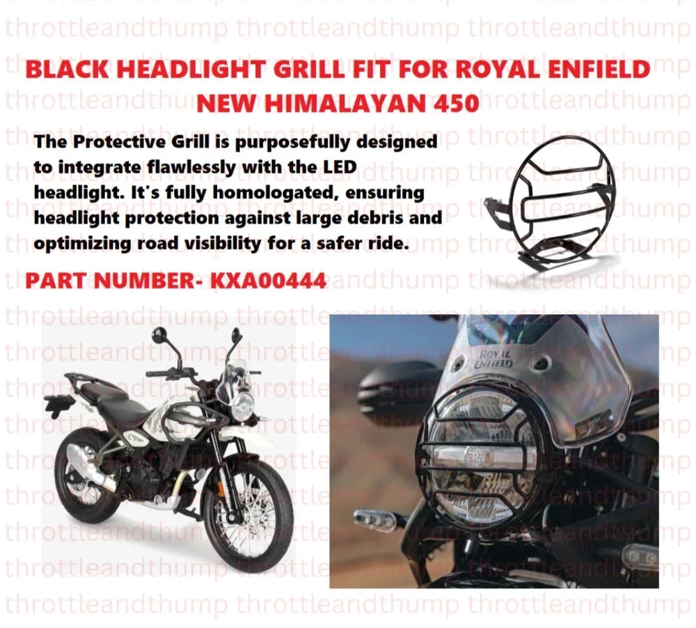 Black Headlight Grill fit for Royal Enfield Himalayan 450