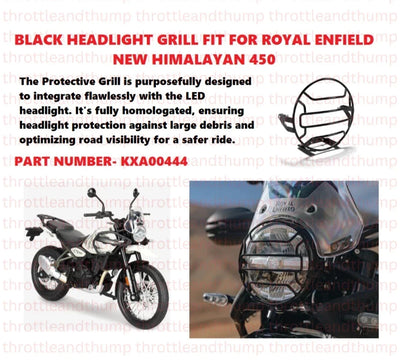 Black Headlight Grill fit for Royal Enfield Himalayan 450