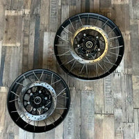 Black Tubeless Spoked Wheels fit for Royal Enfield Himalayan 450