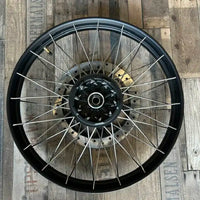 Black Tubeless Spoked Wheels fit for Royal Enfield Himalayan 450