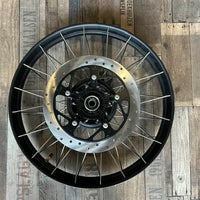 Black Tubeless Spoked Wheels fit for Royal Enfield Himalayan 450