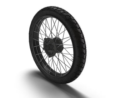 Black Olive Tubeless Spoked Wheels fit for Royal Enfield Himalayan 450