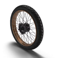 Gold Tubeless Spoked Wheels fit for Royal Enfield Himalayan 450