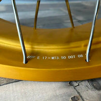 Gold Tubeless Spoked Wheels fit for Royal Enfield Himalayan 450