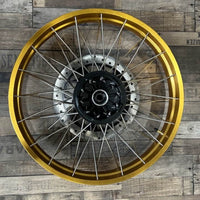 Gold Tubeless Spoked Wheels fit for Royal Enfield Himalayan 450