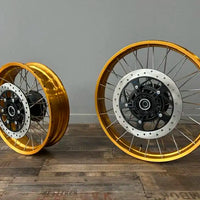 Gold Tubeless Spoked Wheels fit for Royal Enfield Himalayan 450