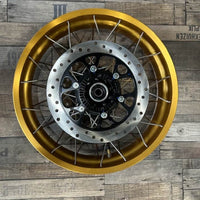 Gold Tubeless Spoked Wheels fit for Royal Enfield Himalayan 450