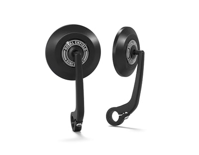 Black Round Bar End Mirrors fit for Royal Enfield Bear 650
