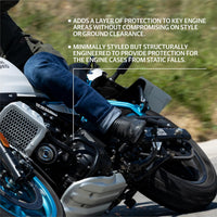 Black Compact Engine Guards fit for Royal Enfield Himalayan 450