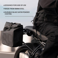 Black Soft Pannier Rails fit for Royal Enfield Guerrilla 450
