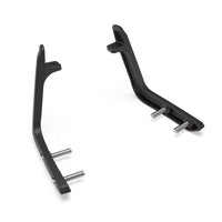 Black Passenger Backrest Mounts fit for Royal Enfield Classic 350