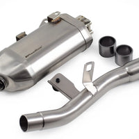 POWERAGE SLIP-ON EXHAUST WITH MID PIPE FIT FOR ROYAL ENFIELD NEW HIMALAYAN 450