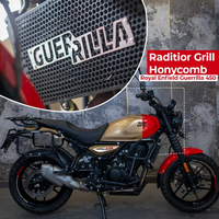 HONEYCOMB RADIATOR GUARD FIT FOR ROYAL ENFIELD GUERRILLA 450