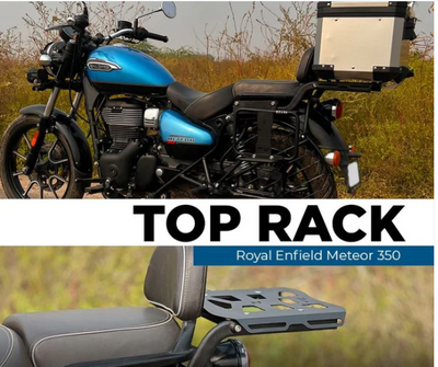 TOP RACK WITH PLATE FIT FOR ROYAL ENFIELD METEOR 350
