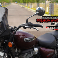 WANDERER SMOKE WINDSHIELD FIT FOR ROYAL ENFIELD METEOR 350