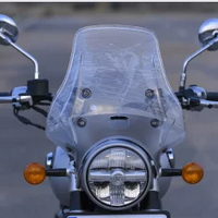 WANDERER CLEAR WINDSHIELD FIT FOR ROYAL ENFIELD METEOR 350