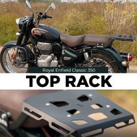 TOP RACK WITH PLATE FIT FOR ROYAL ENFIELD CLASSIC 350