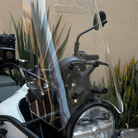 16 INCH CLEAR TOURING WINDSHIELD FIT FOR ROYAL ENFIELD HIMALAYAN 450