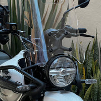 16 INCH CLEAR TOURING WINDSHIELD FIT FOR ROYAL ENFIELD HIMALAYAN 450