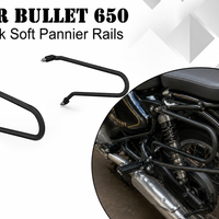 SOFT PANNIERS RAILS FIT FOR ROYAL ENFIELD bullet 650