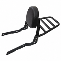 TOURING BACKREST WITH LUGGAGE RACK FIT FOR ROYAL ENFIELD bullet 650