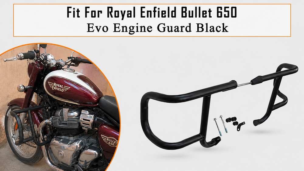 LARGE ENGINE GUARD FIT FOR ROYAL ENFIELD bullet 650