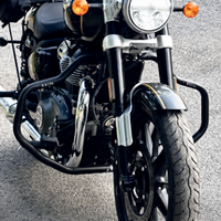 sissybar CRASH GUARD FIT FOR ROYAL ENFIELD SUPER METEOR 650