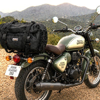 TAIL BAG BLACK FIT FOR ROYAL ENFIELD GOAN CLASSIC 350