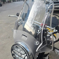 CLEAR WANDERER WINDSHIELD FIT FOR ROYAL ENFIELD BEAR 650