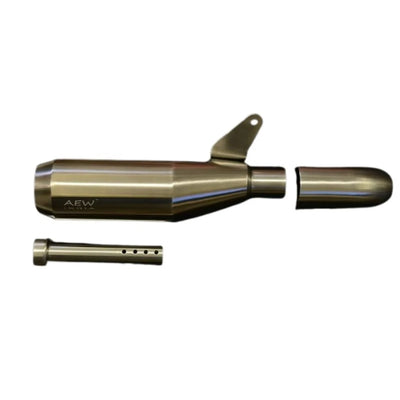 AEW EDGE FREE FLOW EXHAUST FIT FOR ROYAL ENFIELD HIMALAYAN 450