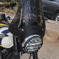 SMOKE WANDERER WINDSHIELD FIT FOR ROYAL ENFIELD INTERCEPTOR 650
