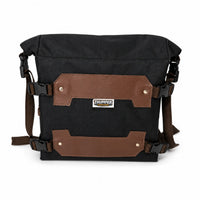 TRAIL PACK ( 8L )BLACK- BROWN FIT FOR ROYAL ENFIELD HIMALAYAN 450