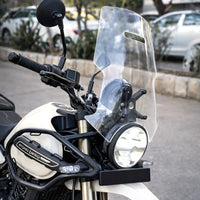 16 INCH CLEAR TOURING WINDSHIELD FIT FOR ROYAL ENFIELD HIMALAYAN 450