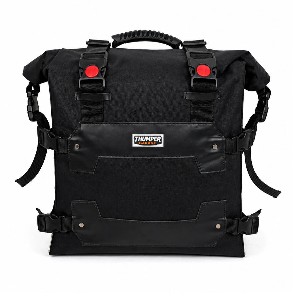 TOURING PANNIER BAGS (36L) BLACK FIT FOR ROYAL ENFIELD BEAR 650