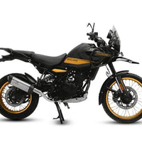 RRP POLISHED EXHAUST WITH MID PIPE FIT FOR ROYAL ENFIELD HIMALAYAN 450