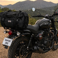 TAIL BAG BLACK FIT FOR ROYAL ENFIELD HUNTER 350
