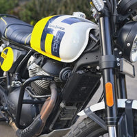 BLACK RADIATOR GUARD FIT FOR ROYAL ENFIELD BEAR 650