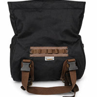 TAIL BAG BLACK- BROWN FIT FOR ROYAL ENFIELD GUERRILLA 450