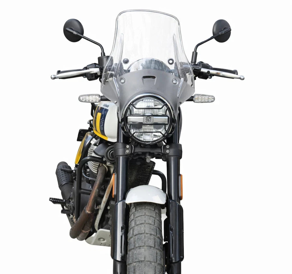 CLEAR WANDERER WINDSHIELD FIT FOR ROYAL ENFIELD CONTINENTAL GT 650