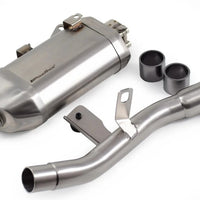 POWERAGE SLIP-ON EXHAUST WITH MID PIPE FIT FOR ROYAL ENFIELD NEW HIMALAYAN 450