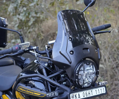WANDERER SMOKE WINDSHIELD FIT FOR ROYAL ENFIELD HIMALAYAN 450