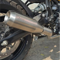 AEW EDGE FREE FLOW EXHAUST AND MID PIPE FIT FOR ROYAL ENFIELD GUERRILLA 450