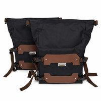 TRAIL PACK ( 8L )BLACK- BROWN FIT FOR ROYAL ENFIELD HIMALAYAN 450