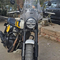 CLEAR WANDERER WINDSHIELD FIT FOR ROYAL ENFIELD INTERCEPTOR 650