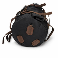 TAIL BAG BLACK- BROWN FIT FOR ROYAL ENFIELD BULLET 350