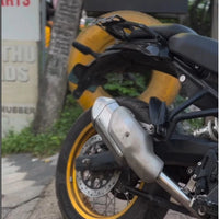 POWERAGE SLIP-ON EXHAUST WITH MID PIPE FIT FOR ROYAL ENFIELD NEW HIMALAYAN 450