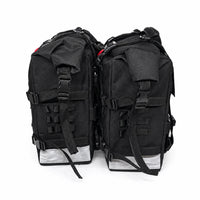 TOURING PANNIER BAGS (36L) BLACK FIT FOR ROYAL ENFIELD CLASSIC 350