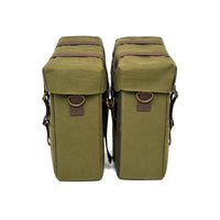 OLIVE MILITARY PANNIER BAGS FIT FOR ROYAL ENFIELD GOAN CLASSIC 350