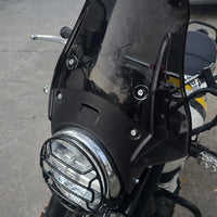 SMOKE WANDERER WINDSHIELD FIT FOR ROYAL ENFIELD INTERCEPTOR 650
